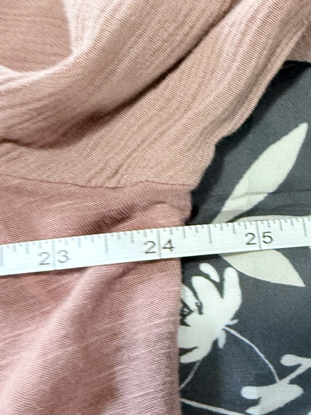 Knox Rose XL  Lace Yoke Blouse in Dusty Mauve - Picture 7 of 7